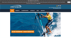 Desktop Screenshot of lifetime-sport.com